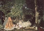 Claude Monet Le Dejeuner sur I-Herbe Germany oil painting artist